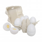 Jabadabado Ξύλινα αυγά σε πακέτο JB-W7118