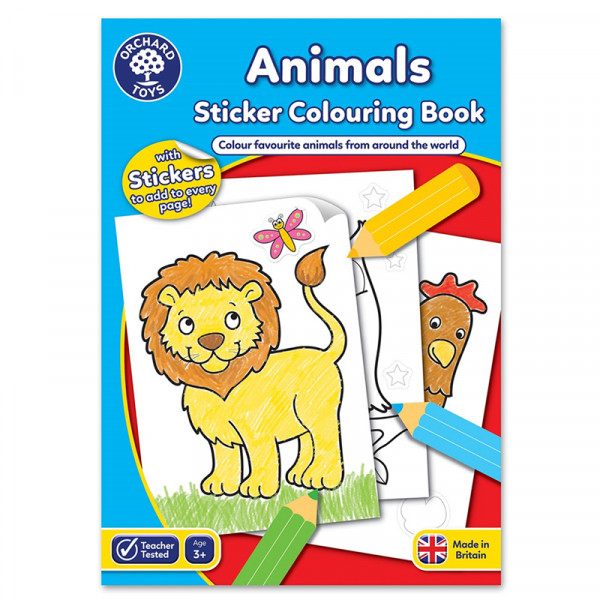 Orchard Toys Animals Colouring Book ORCHCB01
