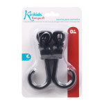 Kiokids Γάντζος Καροτσιού 2τμχ Περιστροφή 360° 1540