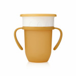 Kiokids Ποτηράκι Εκπαιδευτικό 360°- 210ML Ochre 3ο Βήμα 6+Μ 2847