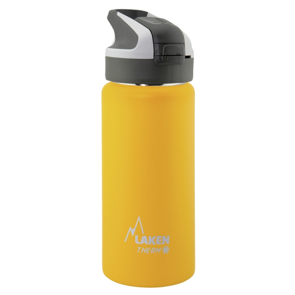 Laken Θερμός 500ml Yellow με Πώμα Summit TS5Y