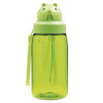 Laken Πλαστικό Παγούρι 450ml με Θήκη και Καλαμάκι Oby Alien OBYFOV