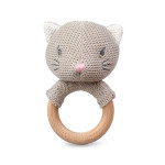 Kiokids Μασητικό 13cm Βαμβακερό Γατάκι 3110 Kiokids Μασητικό 13cm Βαμβακερό Γατάκι 3110
