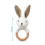 Kiokids Μασητικό 13cm Βαμβακερό Γατάκι 3110 Kiokids Μασητικό 13cm Βαμβακερό Γατάκι 3110