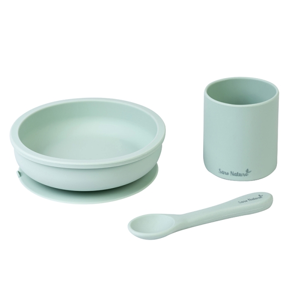 Saro Σετ Φαγητού Eco Friendly Mint 4+Μ 17411