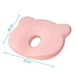 Kiokids Εργονομικο Μαξιλάρι για Μωρά 25x20cm Ροζ 2899 Kiokids Εργονομικο Μαξιλάρι για Μωρά 25x20cm Ροζ 2899