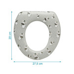 Kiokids Βάση Λεκάνης Μαλακή Zebras 12+Μ 3372 Kiokids Βάση Λεκάνης Μαλακή Zebras 12+Μ 3372