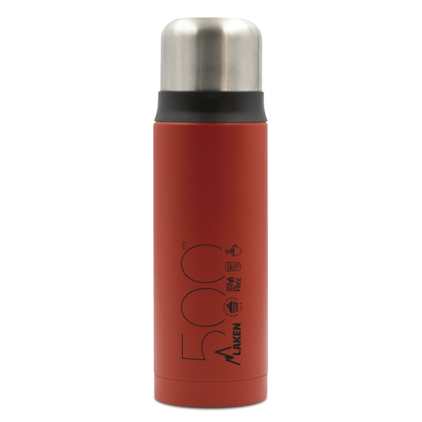 Laken Θερμός Υγρών 500ml Red 1850R