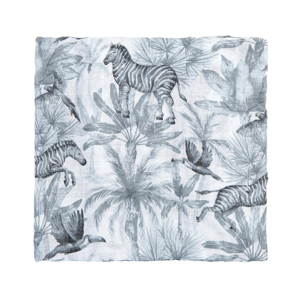 Bimbidreams Μουσελίνα Bamboo120x120cm Zebra 564C2001