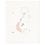 Bimbidreams Κουβέρτα Κουνιάς Luna Microline Ροζ 110x140εκ. 85913114