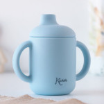 Kiokids Εκπαιδευτικό Ποτηράκι Σιλικόνης 120ml Σιέλ 3544 Kiokids Εκπαιδευτικό Ποτηράκι Σιλικόνης 120ml Σιέλ 3544