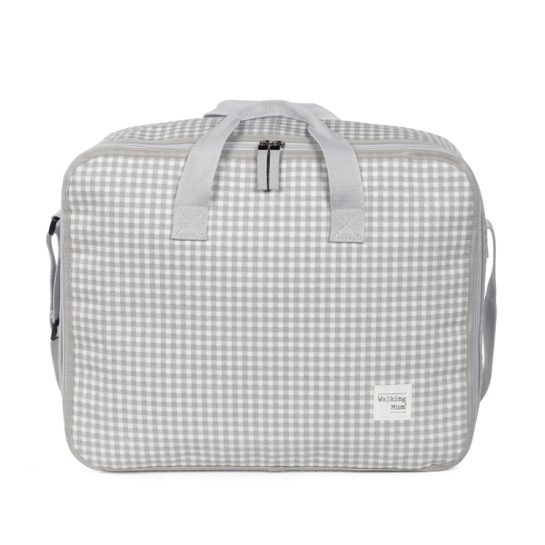 Walking Mum Τσάντα Μαιευτηρίου I Love Vichy Grey 1120800082