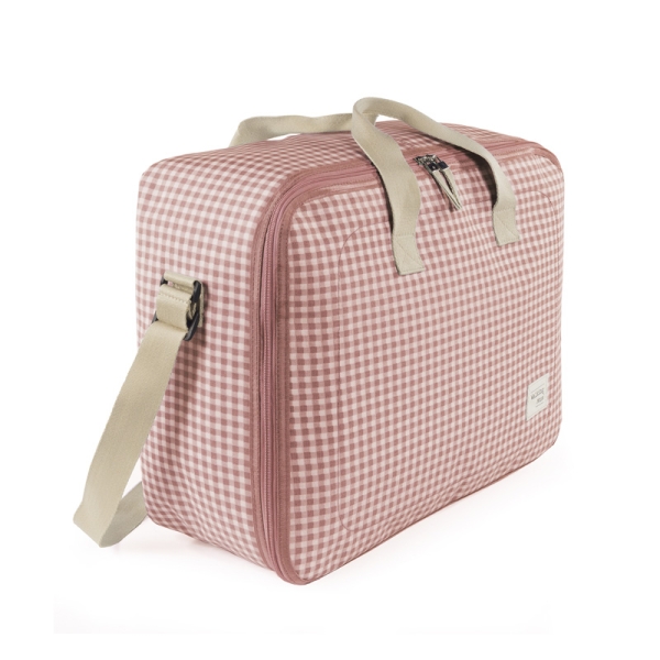 Walking Mum Τσάντα Μαιευτηρίου I Love Vichy Pink 36264