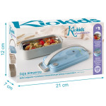 Kiokids Ταπεράκι Φαγητού Dinos 550ml με Inox 3532