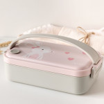 Kiokids Ταπεράκι Φαγητού Bunny 550ml με Inox 3531