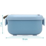 Kiokids Ταπεράκι Φαγητού Blue 750ml με Κουταλάκι 3536