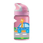 Laken Παγούρι Θερμός Αμαξάκια Ροζ 350ml GRTS301