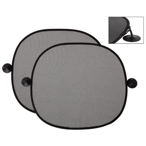 Kiokids Ηλιοπροστασία Για Τζάμι Αυτοκινήτου Black 41x41cm 1757