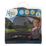 Kiokids Ηλιοπροστασία Για Τζάμι Αυτοκινήτου Black 41x41cm 1757