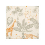 Bimbidreams Μουσελίνα Bamboo 120x120cm Masai 56452502