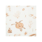 Bimbidreams Μουσελίνα Bamboo 120x120cm Ocean 56452402