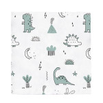 Bimbidreams Μουσελίνα Bamboo 120x120cm Dinos 56438201
