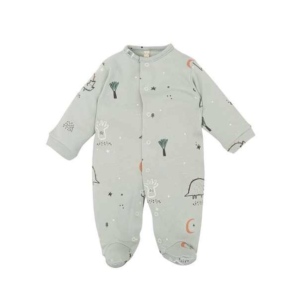 Bimbidreams Πιτζαμάκι Organic Cotton Jurasic 0-1M. PI0523ME