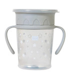 Saro Ποτηράκι Εκπαιδευτικό Γκρι 360°- 225ml.6+Μ 51445
