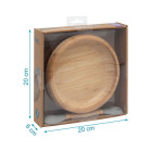 Kiokids Σετ Φαγητού Bamboo Γκρι 3825