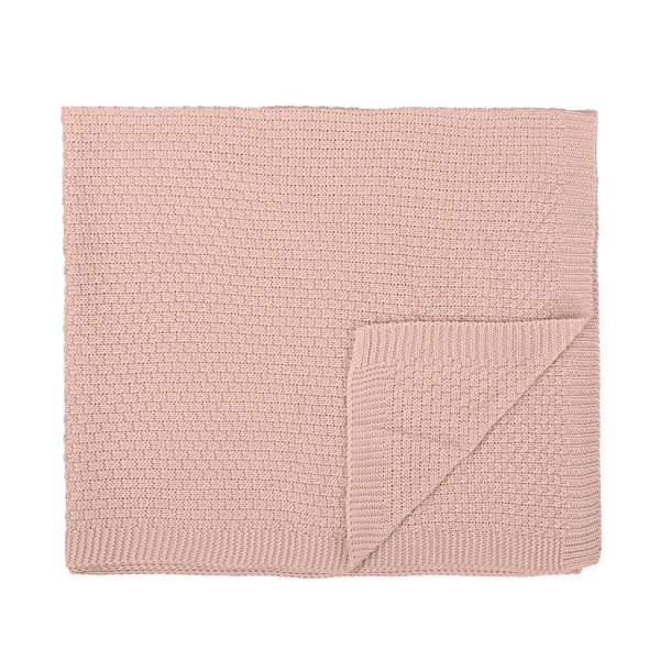 Bimbidreams Κουβέρτα Αγκαλιάς/Καροτσιού Bamboo 75x90εκ. Ροζ 254BAMRE