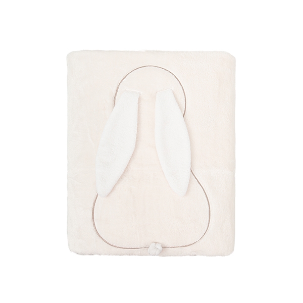 Bimbidreams Κουβέρτα Κούνιας Bunny Microline Εκρού 110x140εκ. 85900002