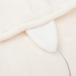 Bimbidreams Κουβέρτα Κούνιας Bunny Microline Εκρού 110x140εκ. 85900002
