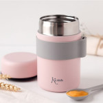 Kiokids Θερμοδοχείο Φαγητού με Κουταλάκι 500ml Ροζ 3598 Kiokids Θερμοδοχείο Φαγητού με Κουταλάκι 500ml Ροζ 3598