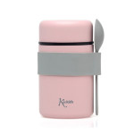 Kiokids Θερμοδοχείο Φαγητού με Κουταλάκι 500ml Ροζ 3598 Kiokids Θερμοδοχείο Φαγητού με Κουταλάκι 500ml Ροζ 3598