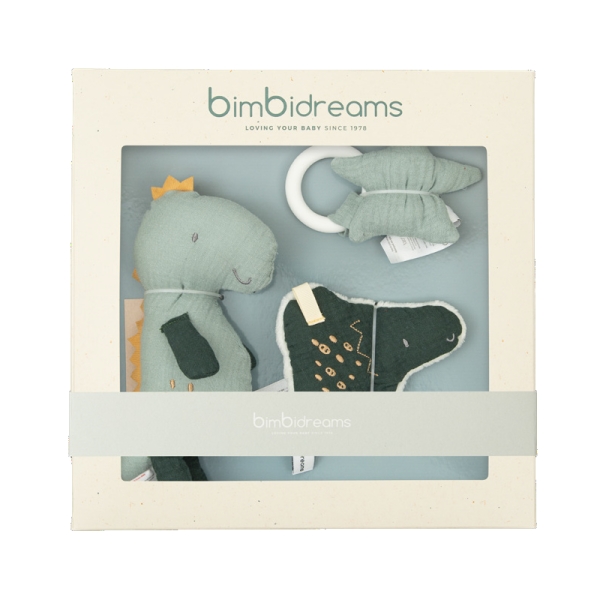 Bimbidreams Λούτρινα παιχνίδια Jurasic 3 τμχ. 545523ME