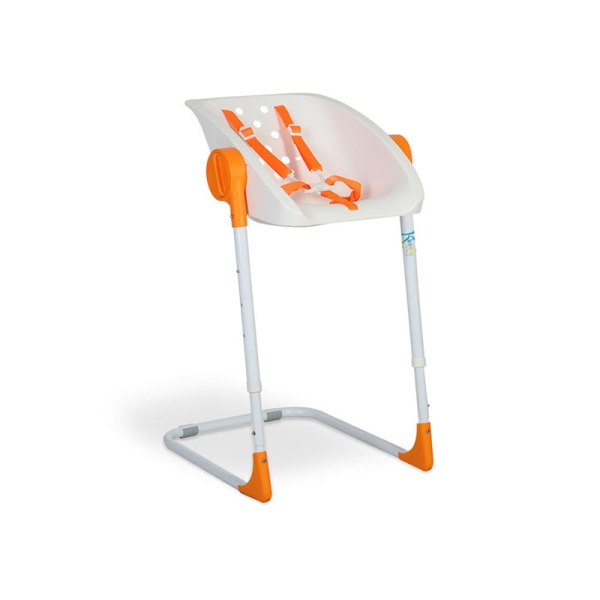 Kiokids Καθισματάκι μπάνιου Charlichair για Νεογέννητα White 0+Μ 1526