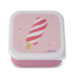 Saro Ταπεράκια Φαγητού Saro Ice creams (Σετ 3τμχ) 70006