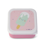 Saro Ταπεράκια Φαγητού Saro Ice creams (Σετ 3τμχ) 70006