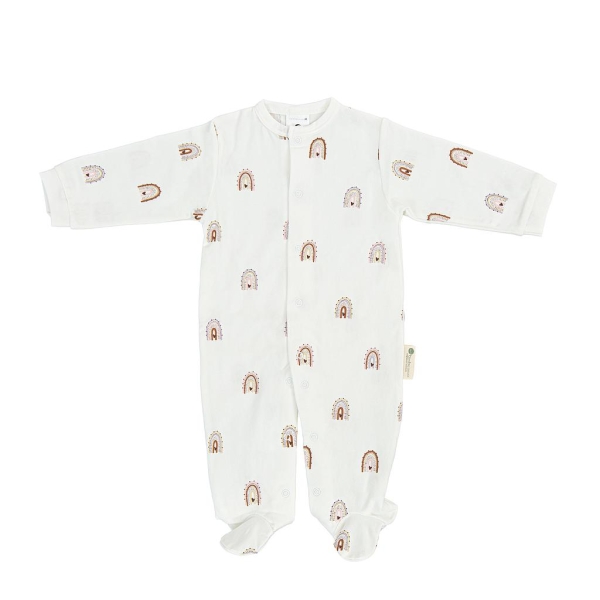 Bimbidreams Πιτζαμάκι Organic Cotton Happy Days Rainbow 0-1M. PI051121