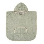 Bimbidreams Πόντσο Πετσέτα  Με Τσέπη Και Κουκούλα Sage Green 07300006