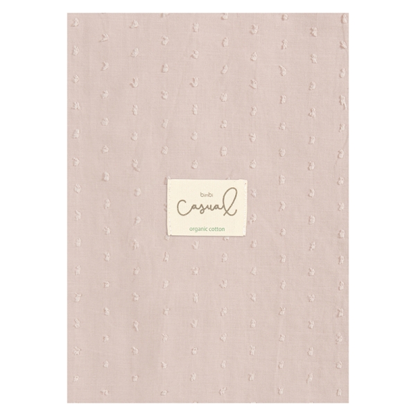 Bimbidreams Πάνα Μουσελίνα Organic Cotton Pink 120x120cm. 56000004