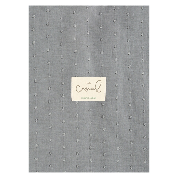 Bimbidreams Πάνα Μουσελίνα Organic Cotton Dark Grey 120x120cm. 56000040