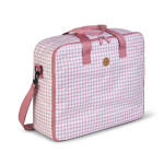 Saro Τσάντα Μαιευτηρίου Vichy Pink 13926 Saro Τσάντα Μαιευτηρίου Vichy Pink 13926