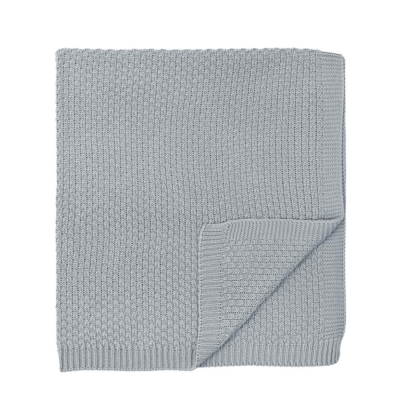 Bimbidreams Κουβέρτα Αγκαλιάς/Καροτσιού Bamboo Μπλε 75x90 εκ. 254BAMAG