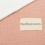 Bimbidreams Κουβέρτα Διπλής Όψης Ροζ 75x90εκ. 662000RE
