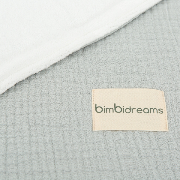Bimbidreams Κουβέρτα Διπλής Όψης Μέντα 75x90εκ. 662000ME