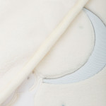Bimbidreams Κουβέρτα Κούνιας Bunny Microline Σιέλ 110x140εκ. 85961013