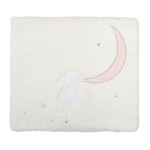 Bimbidreams Κουβέρτα Κούνιας Bunny Microline Ροζ 110x140εκ. 85961014
