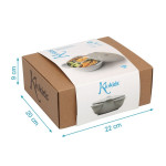 Kiokids Θερμικό Δοχείο Φαγητού Ανοξείδωτο Grey Bear 450ml 3892