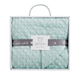 Bimbidreams Κουβέρτα Minky Microfiber Μέντα 80x110εκ. 64005156